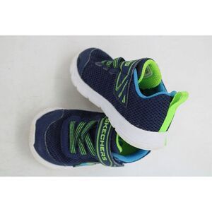 SKECHERS Comfy Flex-Mini Trainer Sneakers Toddler Size 5 Blue